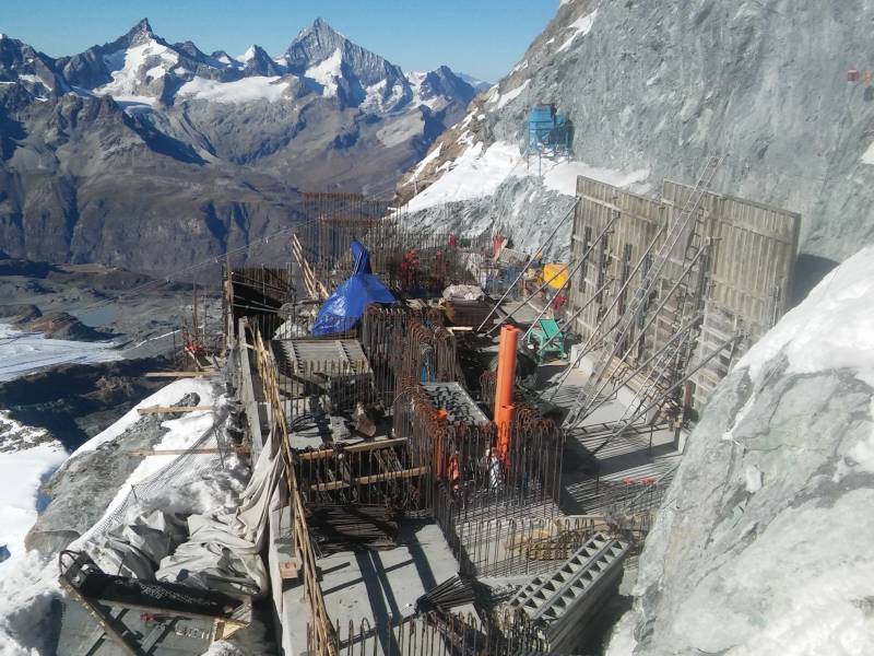 cogeis lavori - alta quota opere civili funiviarie - zermatt bergbahnen ag