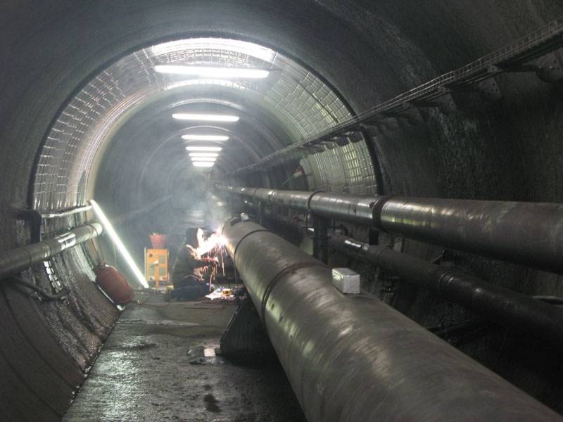 cogeis lavori - tunnelling tbm - idroelettrica les laures