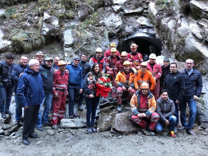 cogeis lavori - tunnelling tbm - idroelettrica arvier