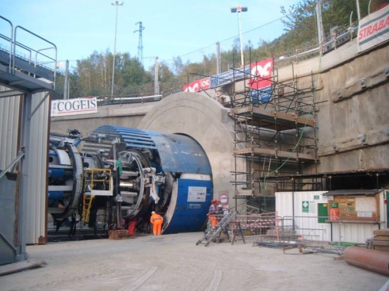 cogeis lavori - tunnelling tbm - lyon turin ferroviaire