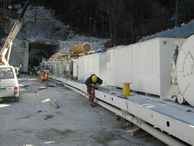 cogeis lavori - tunnelling tbm - snam spa - gallerie chiavals e masereit