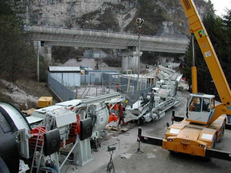 cogeis lavori - tunnelling tbm - snam spa - tunnel stavoli