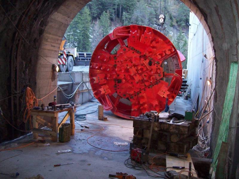 cogeis lavori - tunnelling tbm - torrent