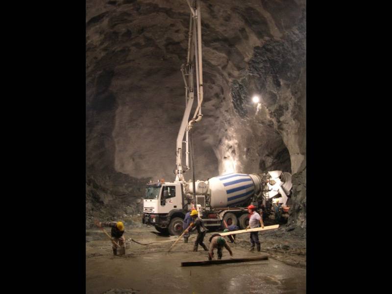 cogeis lavori - tunnelling tunnel d&b - electrorhemes - galleria thumel